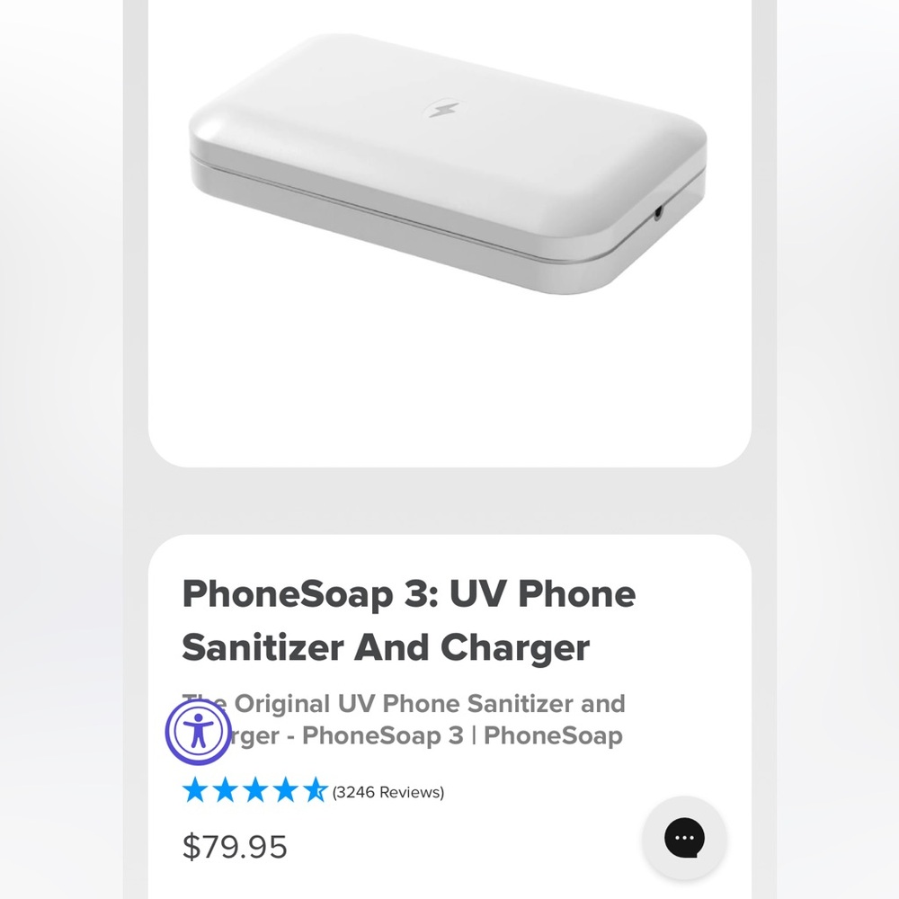 Phone Soap3 UV Sanitizer & Charger